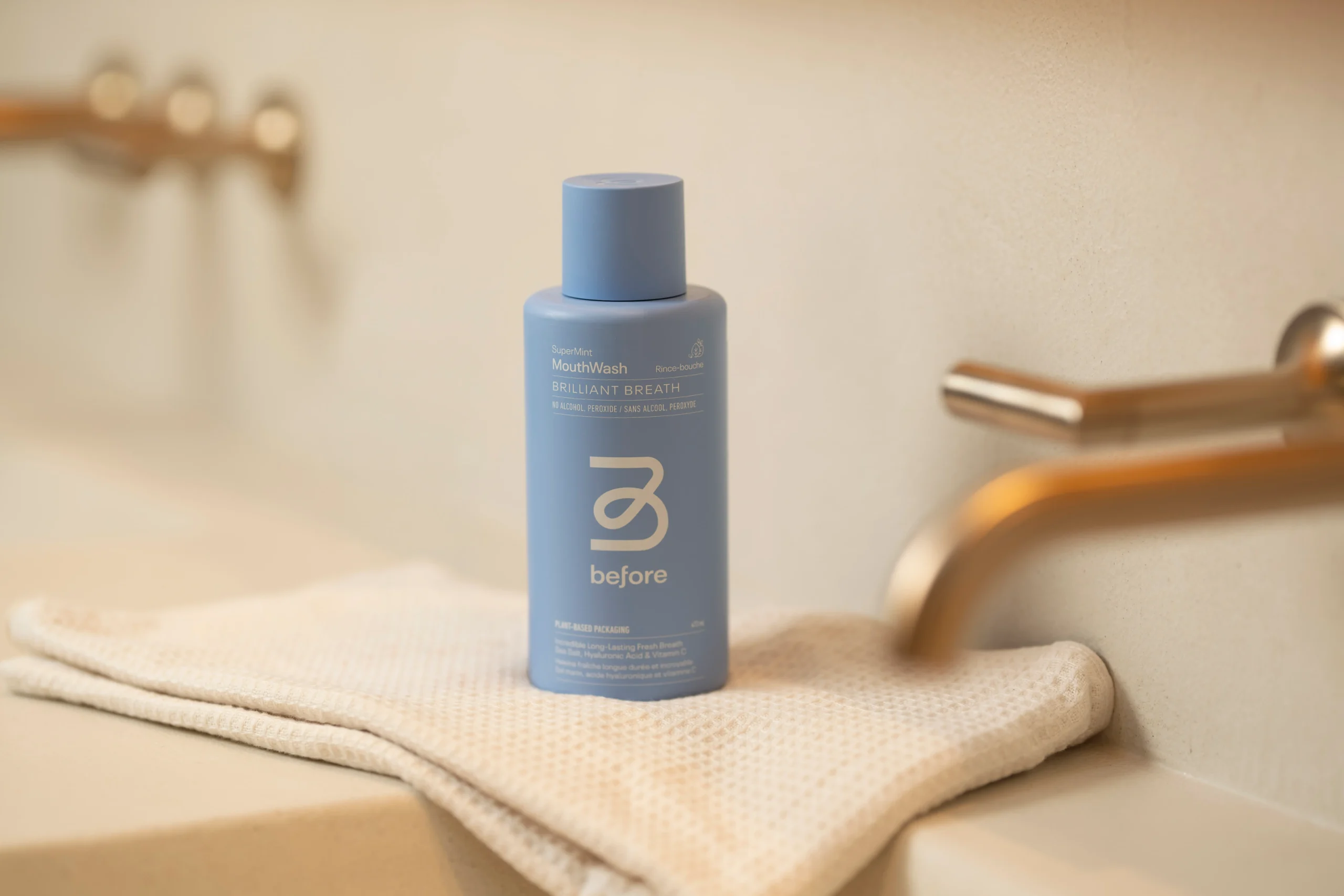 Just Launched: Brilliant Breath Mouthwash by Before